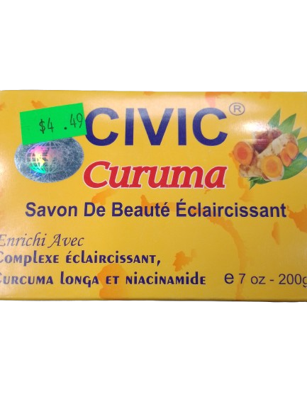 Civic Curuma soap - Beauty Supply