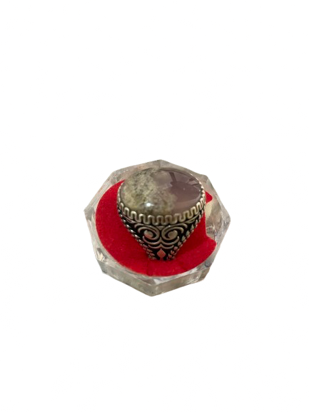 💍 Pure Yemeni Agate Ring - لمسة يمنية – Yemeni Touch