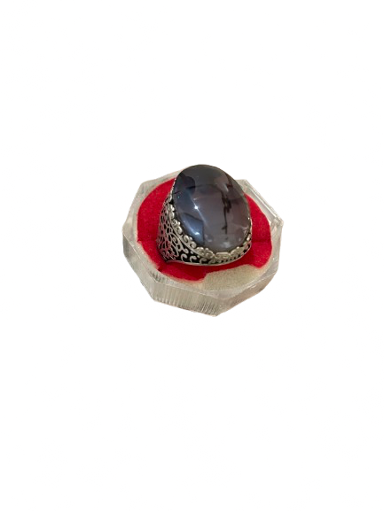 💍 Pure Yemeni Agate Ring - لمسة يمنية – Yemeni Touch