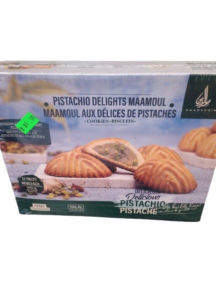 PISTACHIO DELIGHTS MAAMOUL - food