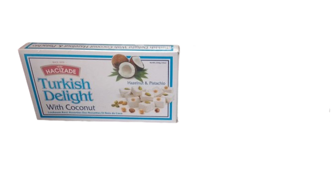 Turkish Delight with Coconut - food