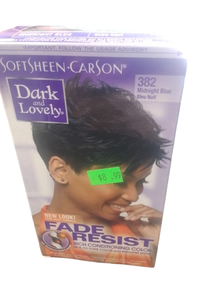 382 Midnight Blue conditioning hair color - Beauty Supply